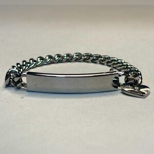 Vintage Speidel Silver Tone 7-inch Bracelet #5076